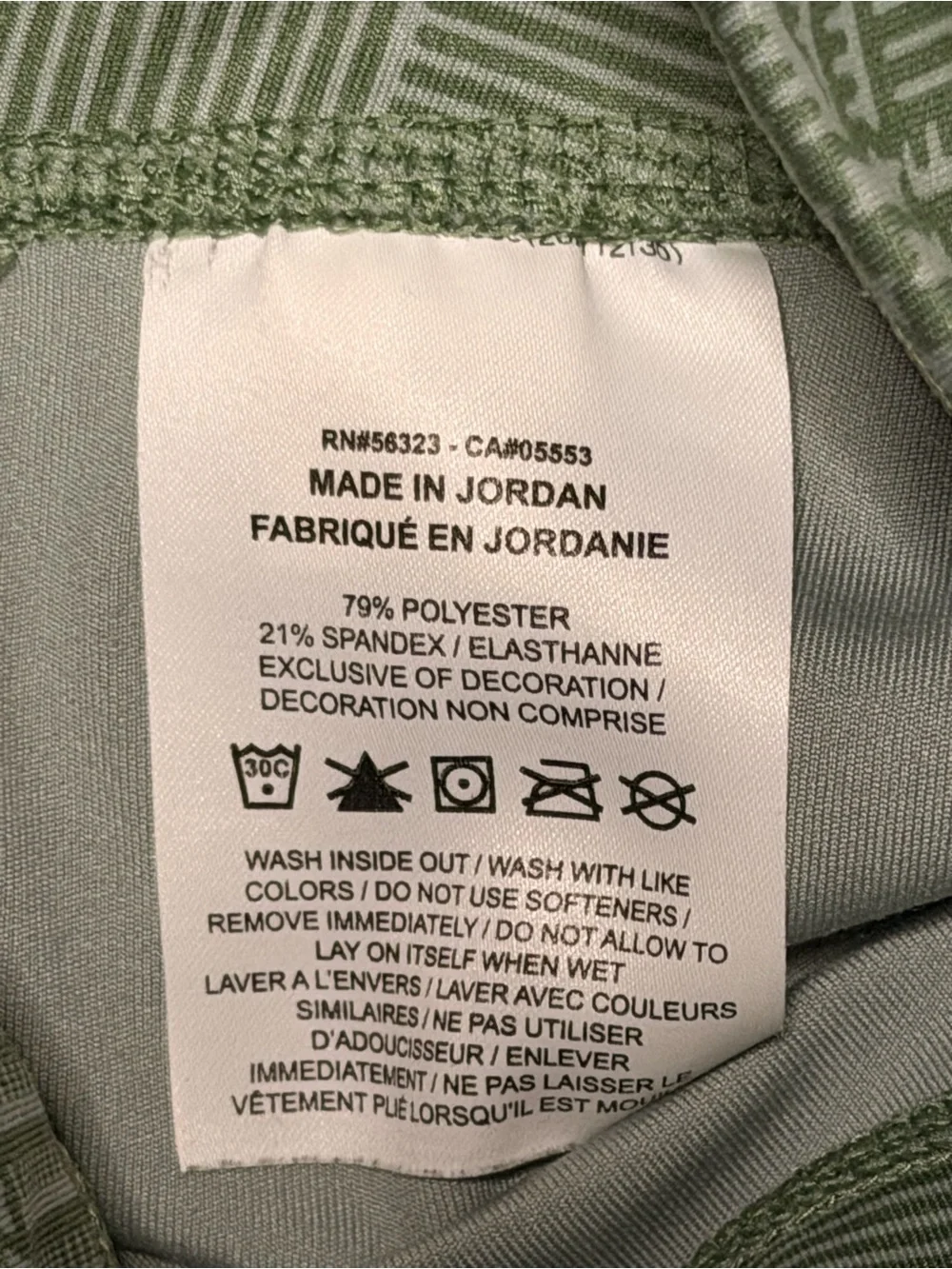 #081 🧨—Nike Leggings with Gold Swoosh Size Small - Picture 6 of 6